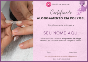 Alongamento em Polygel