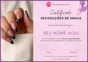 Decorações de unhas