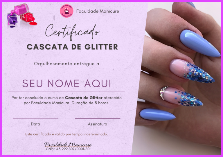 Cascata de glitter