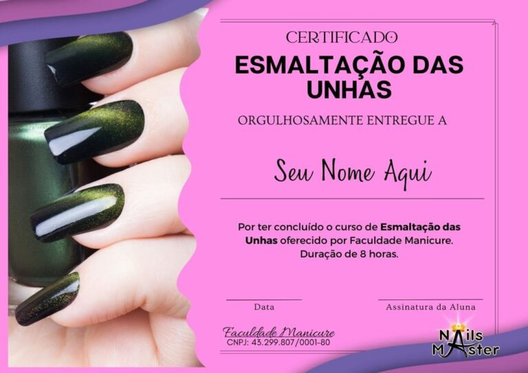 Esmaltação das Unhas